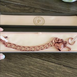 Juicy couture pink bracelet